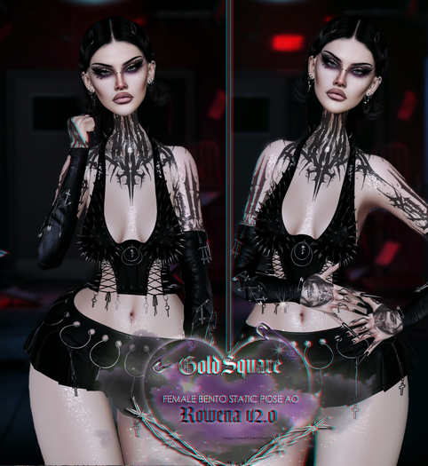 g.square [Rowena v2.0] static bento pose female ao