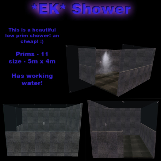 *EK* Shower ( full perm!!!! ) Only L$199!!