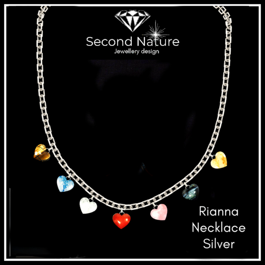 SNJ Rianna Necklace Silver ADD!