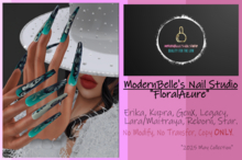 ! FloralAzure By ModernBelle's