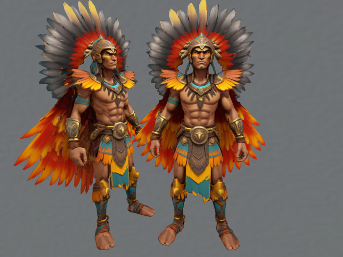 Aztec Warrior FULL PERM
