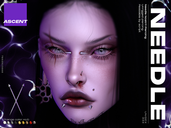 ASCENT - Needle Nostril Piercing