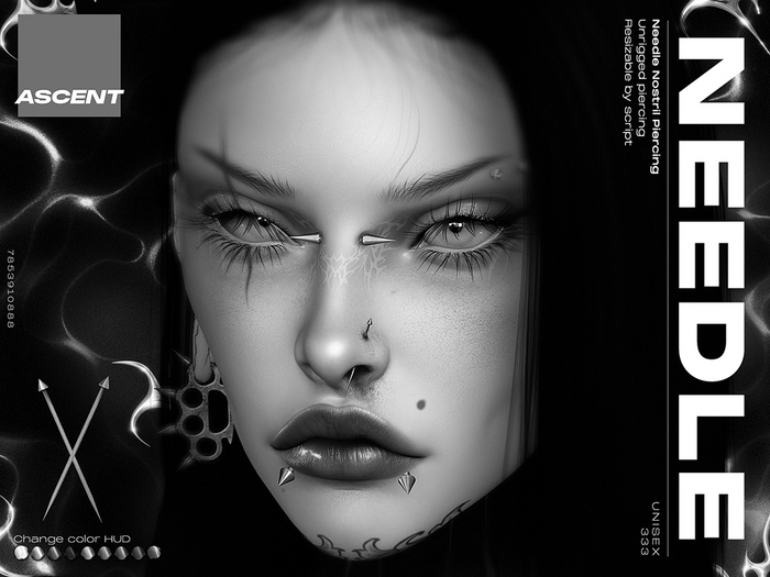 ASCENT - DEMO Needle Nostril Piercing