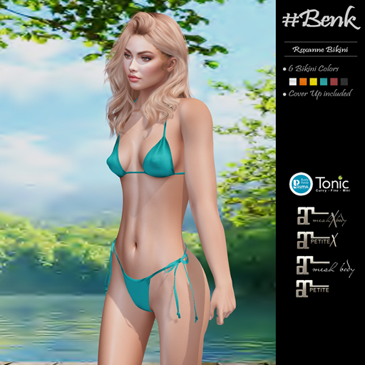 #Benk Roxanne Bikini [Package] #Turquoise