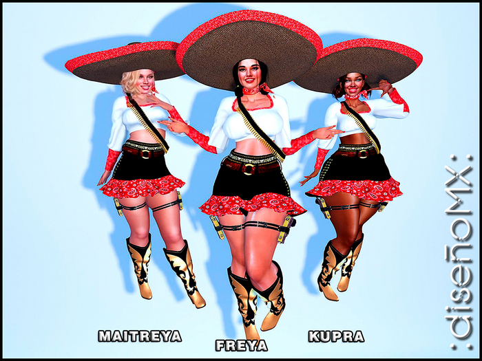 Atuendo :dMX: Outfit - La Chinaca Dolores