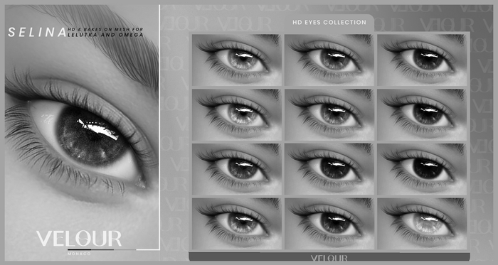 VELOUR "SELINA" EYES DEMO