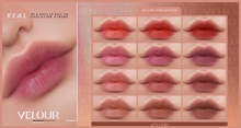VELOUR "REAL" LIPSTICK
