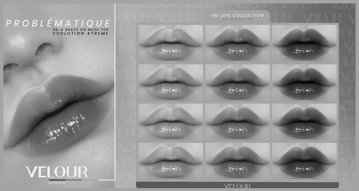 VELOUR "PROBLEMATIQUE" LIPSTICK DEMO