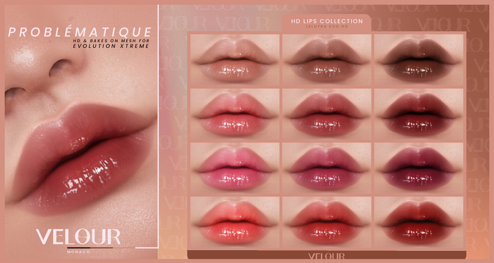 VELOUR "PROBLEMATIQUE" LIPSTICK