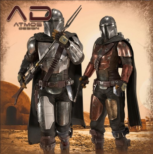 [AD] - Mando  - SET BLACK COOPER/SILVER-  HG