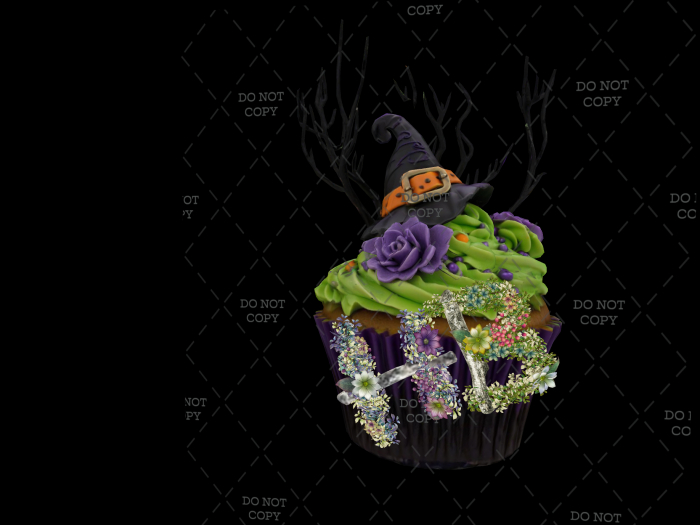HB: Witchy Cupcake FuLL PERM