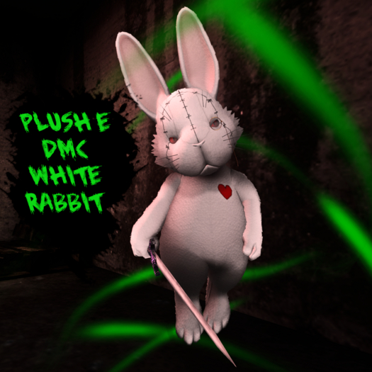Plush E White Rabbit