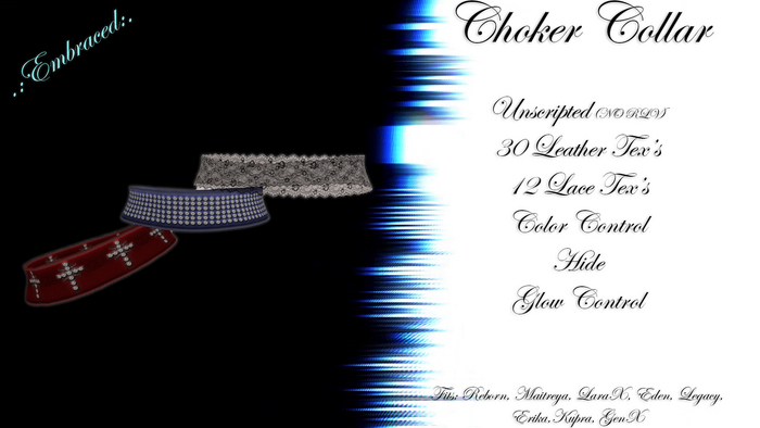 .:Embraced:. Choker Collar Fatpack