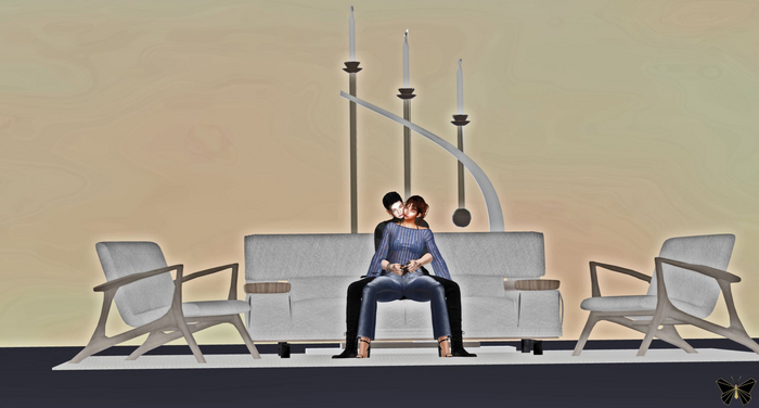 Nabi Cream Living room Set 