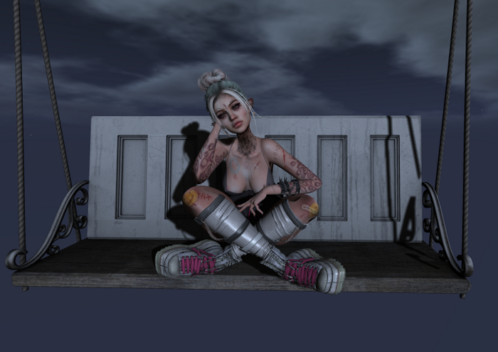hive  porch swing with sit animations 5Li