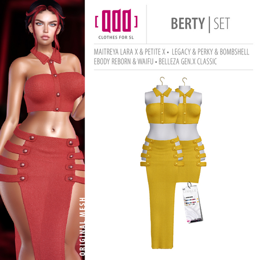 [ADD] Berty Set - Yellow