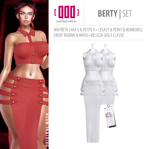 [ADD] Berty Set - White