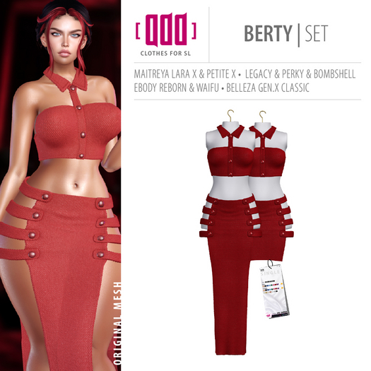 [ADD] Berty Set - Red