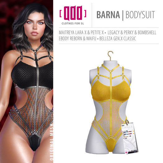 [ADD] Barna Bodysuit - Yellow