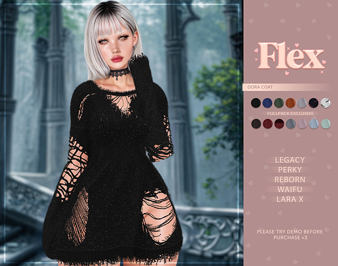 flex. Dora coat - fullpack