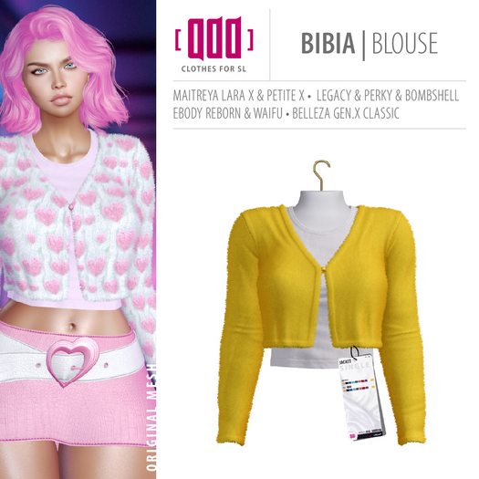 [ADD] Bibia Blouse - Yellow