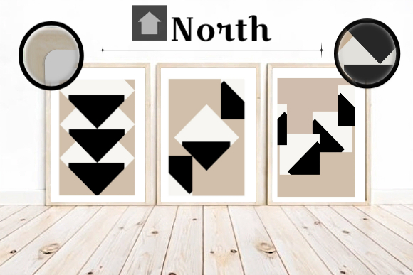 {North}Geometric Abstract Art