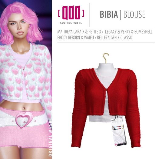 [ADD] Bibia Blouse - Red