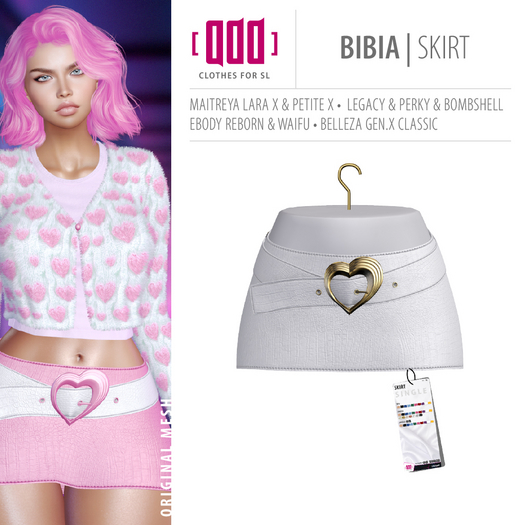 [ADD] Bibia Skirt - White