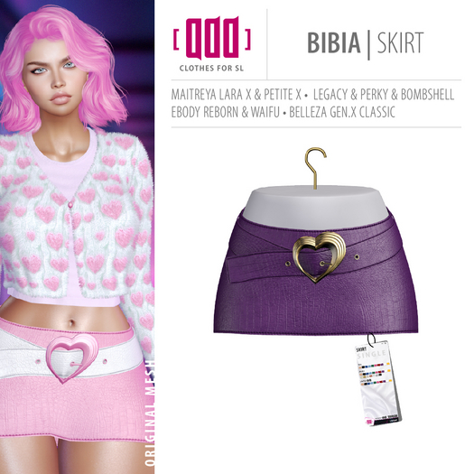 [ADD] Bibia Skirt - Violet