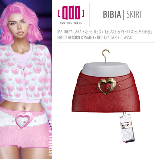 [ADD] Bibia Skirt - Red