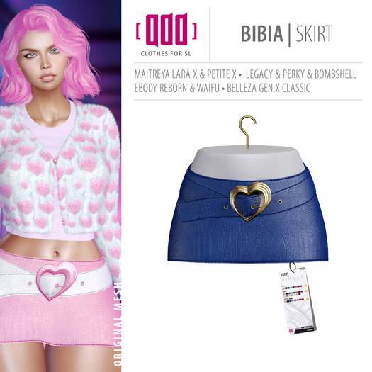 [ADD] Bibia Skirt - Blue