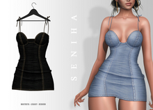 Seniha. Cecile Dress // Black