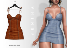 Seniha. Cecile Dress // Orange