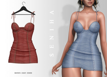Seniha. Cecile Dress // Coral