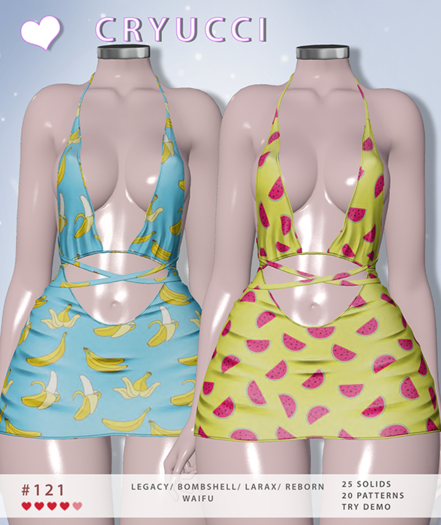 Cryucci #121 DRESS FATPACK