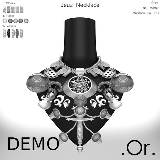 . Or . Jeuz Necklace Gold DEMO