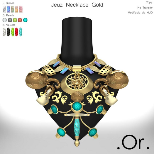 . Or . Jeuz Necklace Gold 