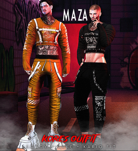 MAZA // KORES OUTFIT // FATPACK