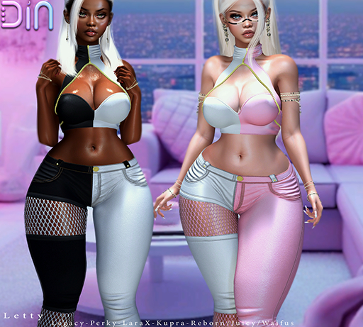 [Din] Letty Bottom Black