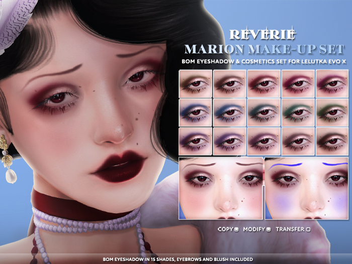 [REVERIE] Marion Make-up set [BOM\EvoX]