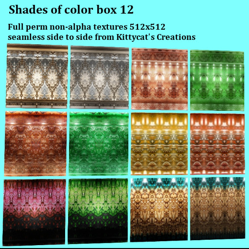 Shades of color 12 box