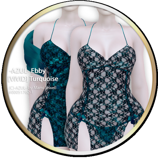 -AZUL- Ebby [VIVID] Turquoise