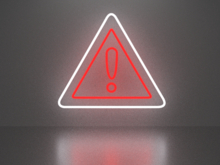 Road sign neon sign Full Permission
