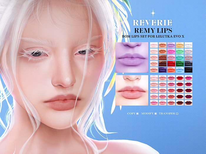 [REVERIE] Remy Lips Fatpack [BOM\EvoX]
