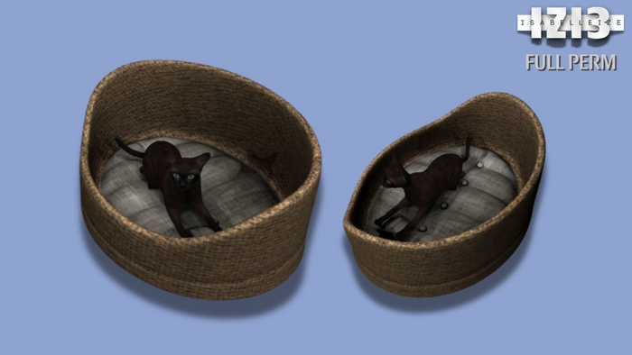 Cat Basket & Cat Full perm 2 impact  isabelleize