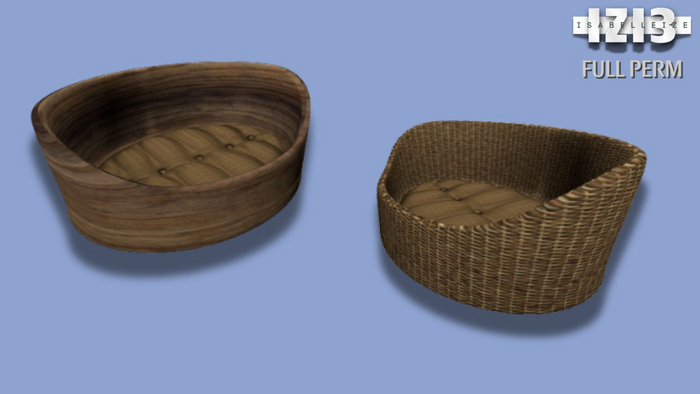 Mesh Animal Bed Basket Full Perm isabelleize