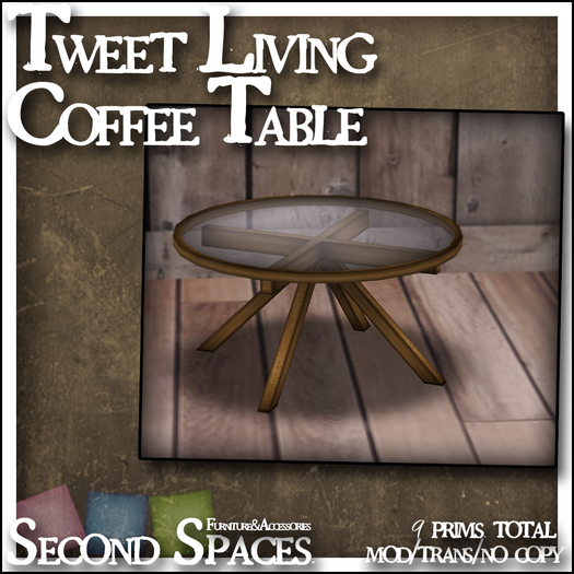 Tweet Living coffee table (bxd)