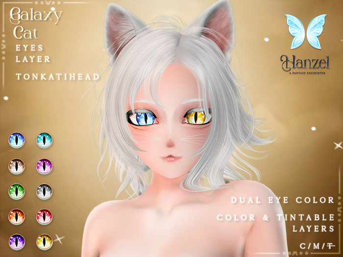 . Hanzel . Galaxy Cat Eyes [Tonkatihead]