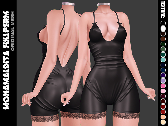 180 - MONAMALDITA - Texture Silk - Overalls