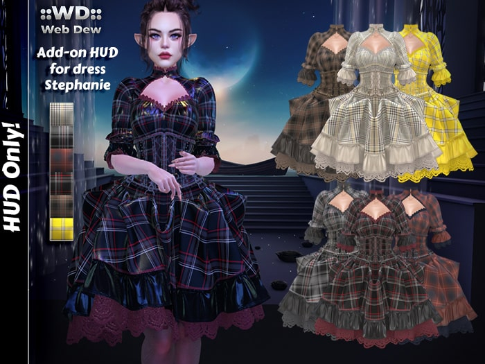 HUD Dress Stephanie - Plaid